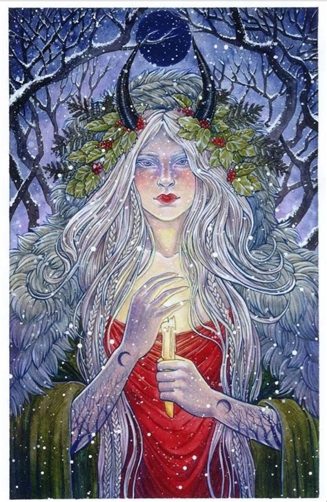 The Winter Goddess: Unveiling Yule's Pagan Deities